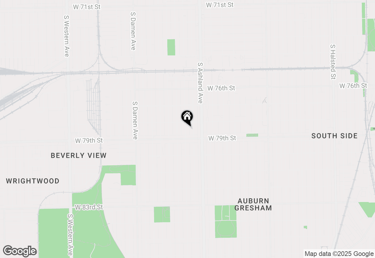 Map of 7825 S Paulina Street, Chicago, IL 60620