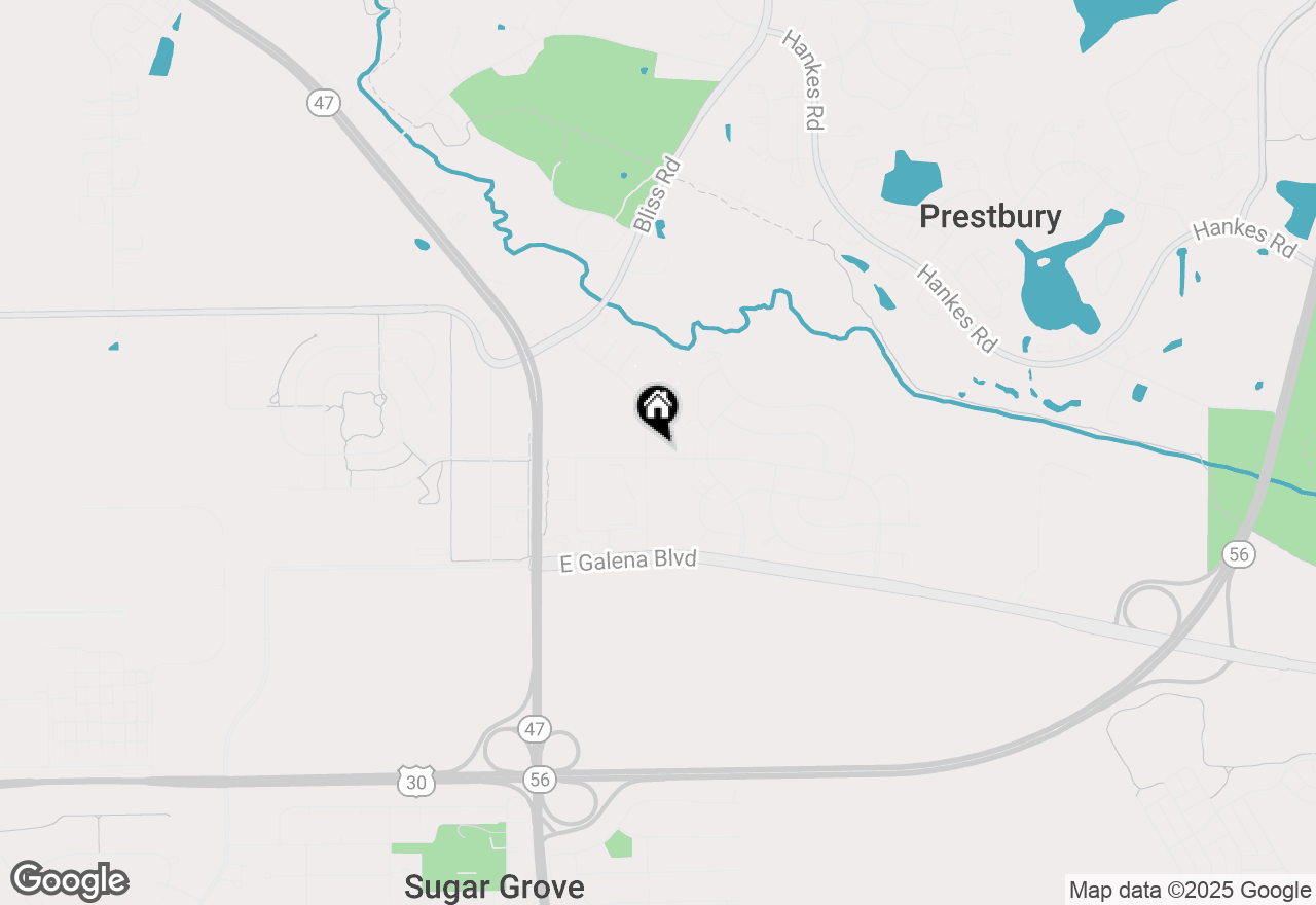 Map of 120 E Park Avenue #B, Sugar Grove, IL 60554