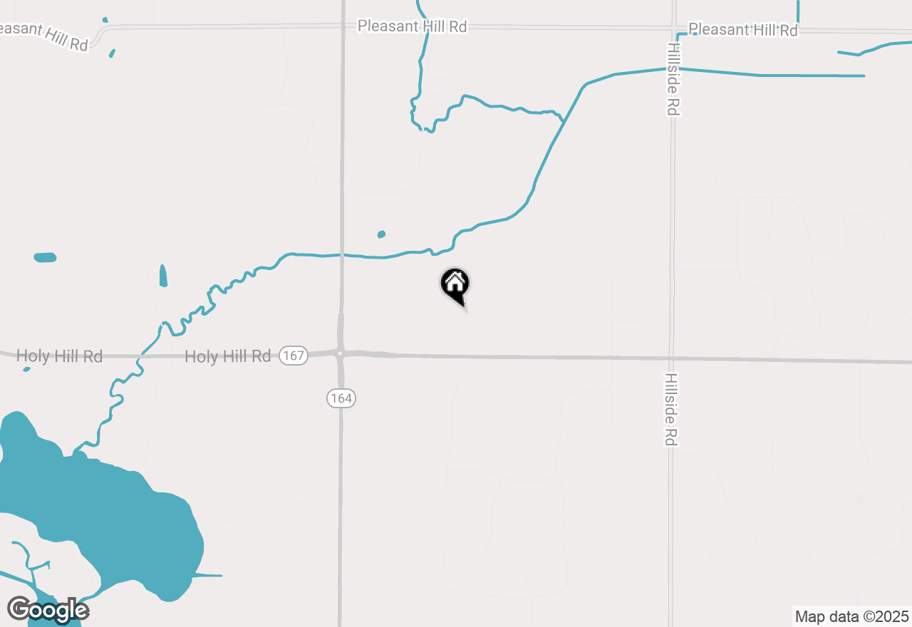 Map of 4360 State Highway 167, Hubertus, WI 53033