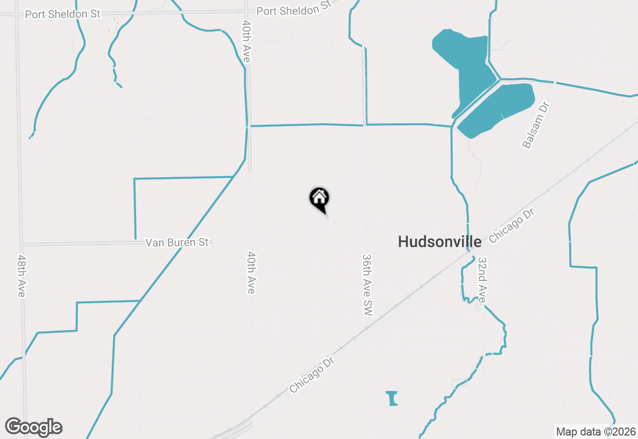 Map of 5666 Park Avenue, Hudsonville, MI 49426