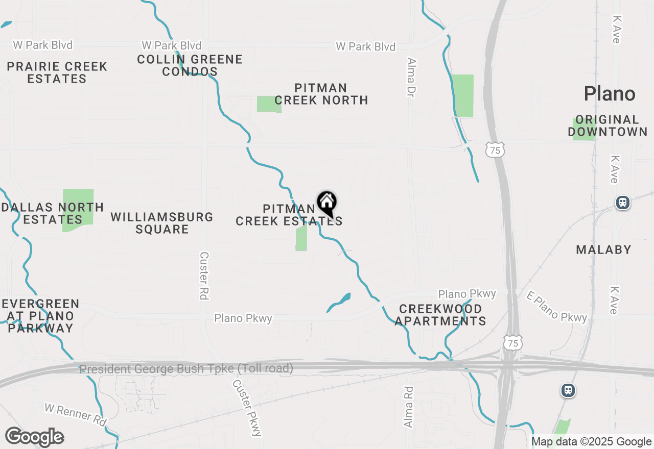 Map of 1019 Springbrook Drive, Plano, TX 75075
