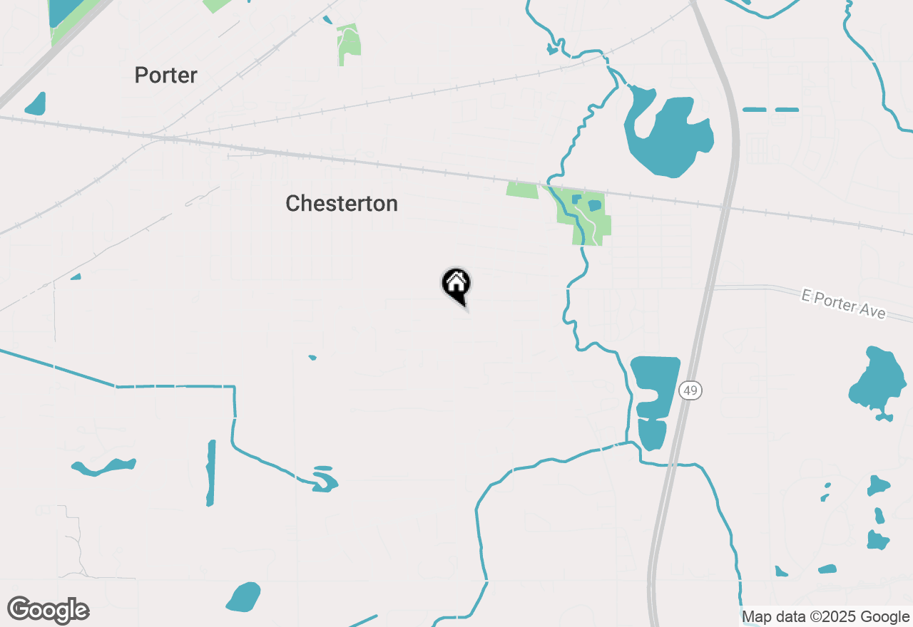 Map of 419 Jefferson Avenue, Chesterton, IN 46304