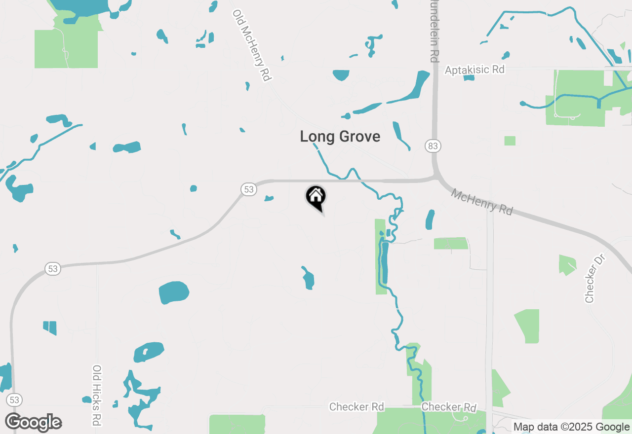 Map of 1218 Schaeffer Road, Long Grove, IL 60047