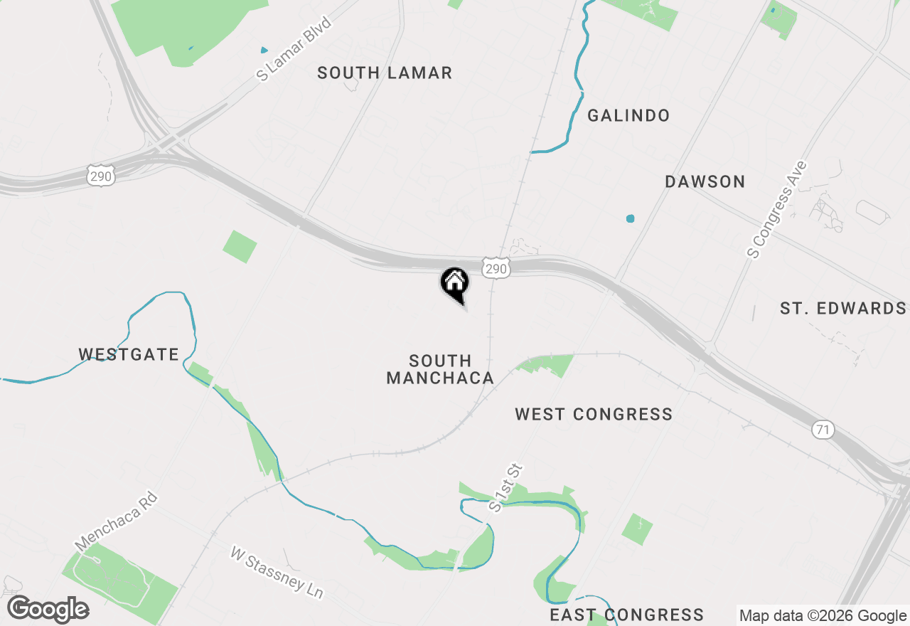 Map of 4309 Hank Ave #3, Austin, TX 78745