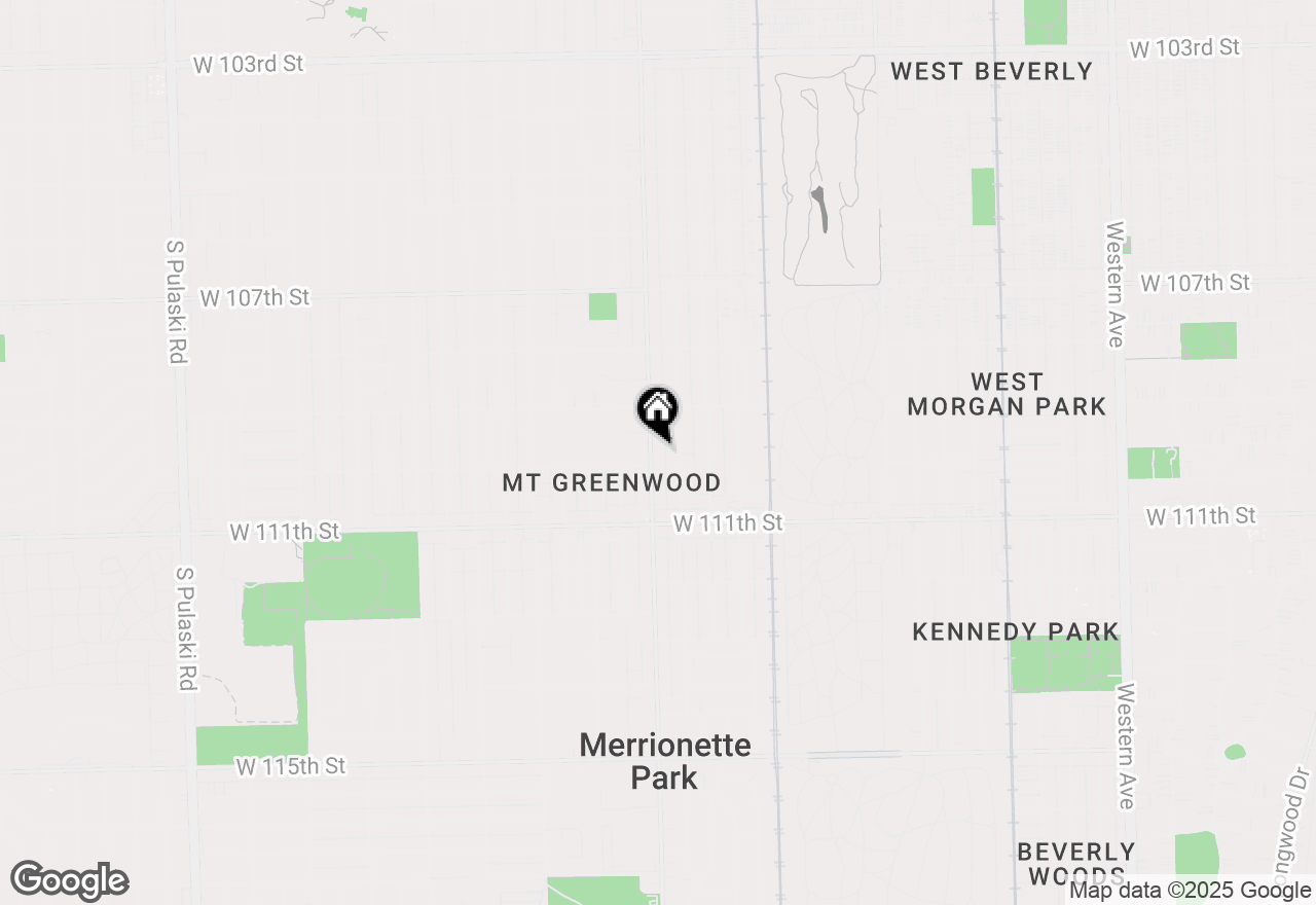 Map of 10951 S Kedzie Avenue, Chicago, IL 60655