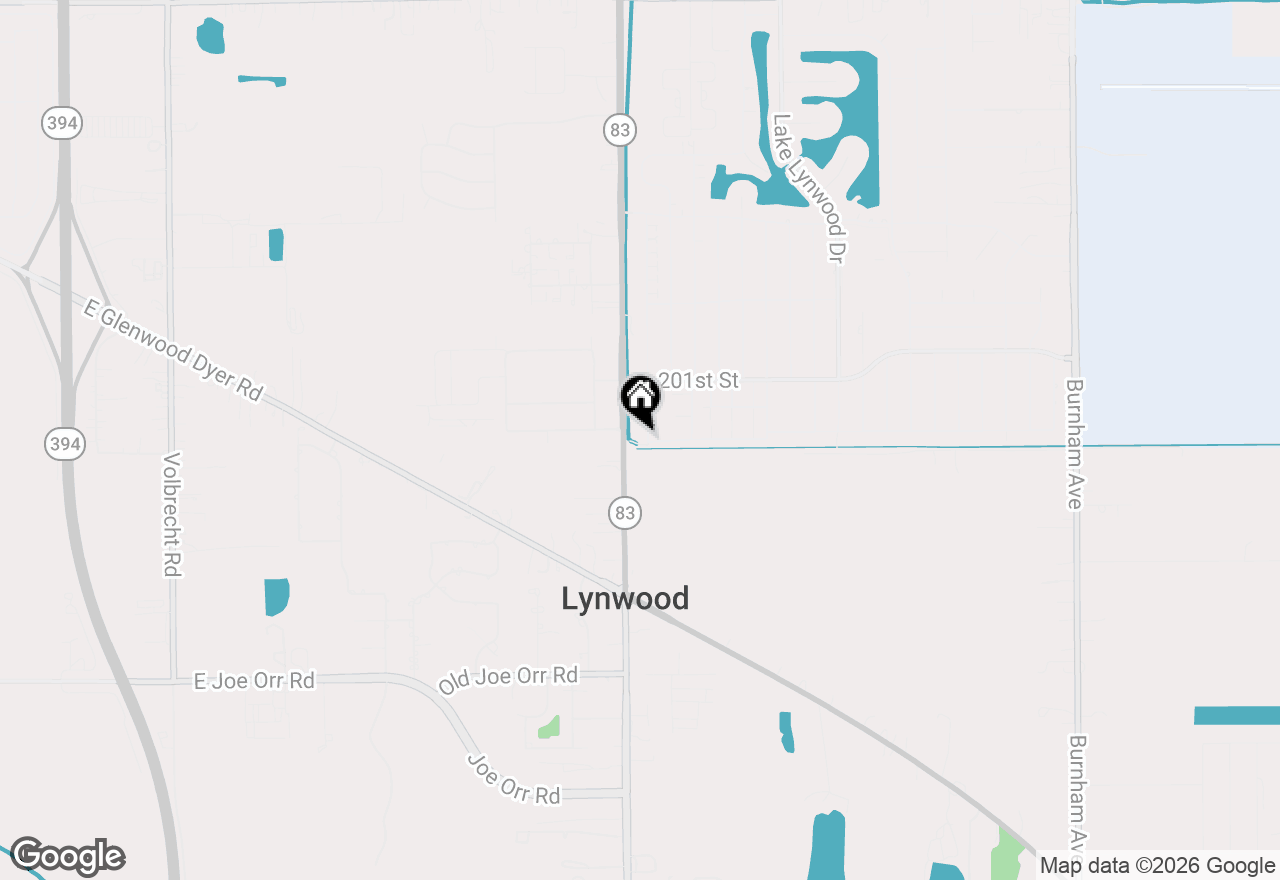 Map of 20185 Torrence Avenue, Lynwood, IL 60411