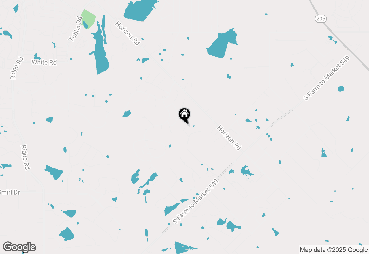 Map of 1752 Bison Meadow Lane, Heath, TX 75032
