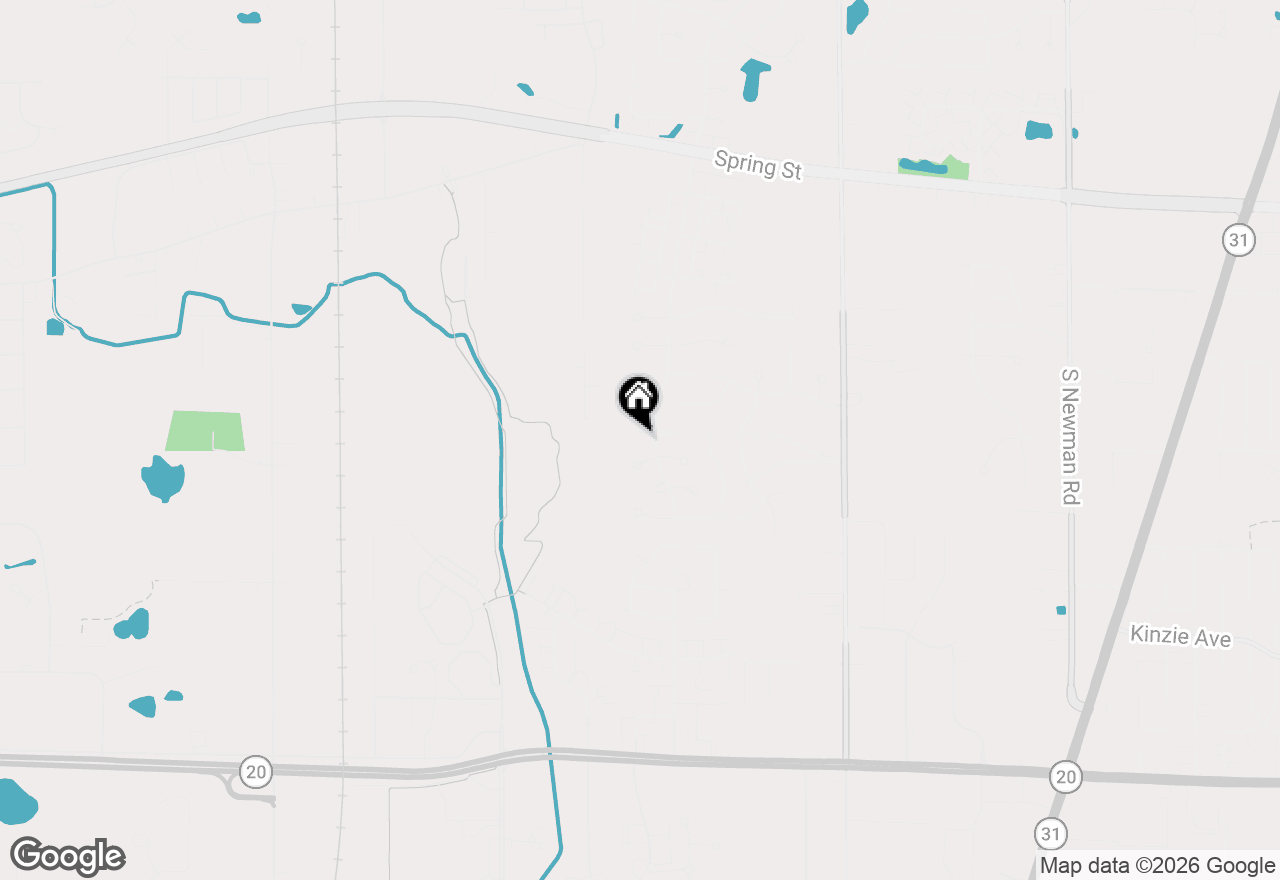 Map of 6615 Greenhill Dr, Mount Pleasant, WI 53406