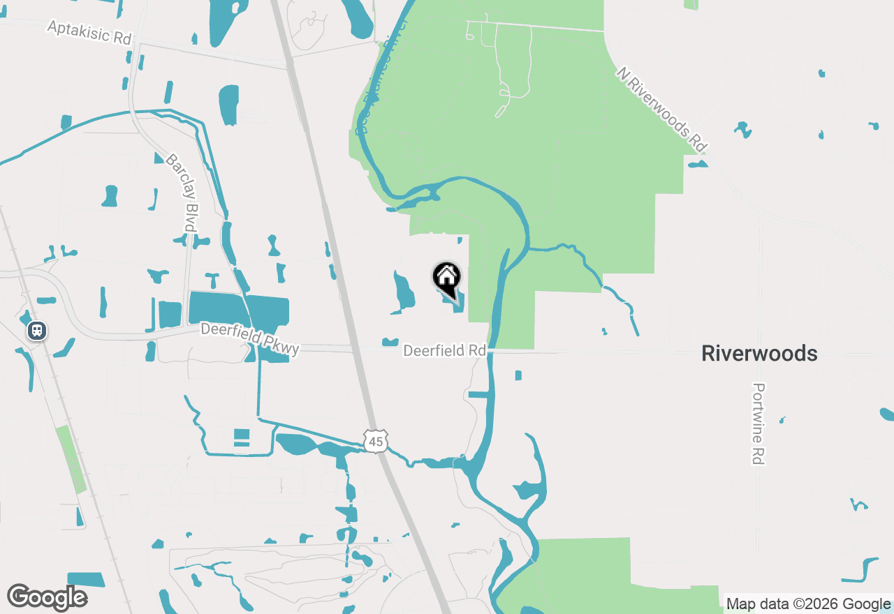 Map of 5 Chicory Lane, Riverwoods, IL 60015