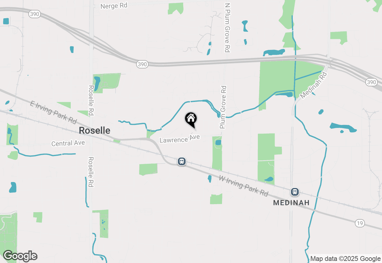 Map of 32 Portwine Drive #3, Roselle, IL 60172