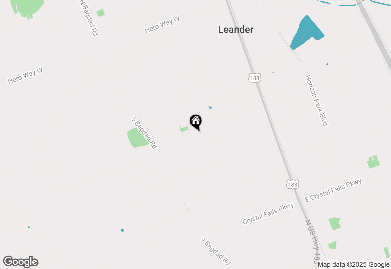 Map of 713 Kaluga Trl, Leander, TX 78641