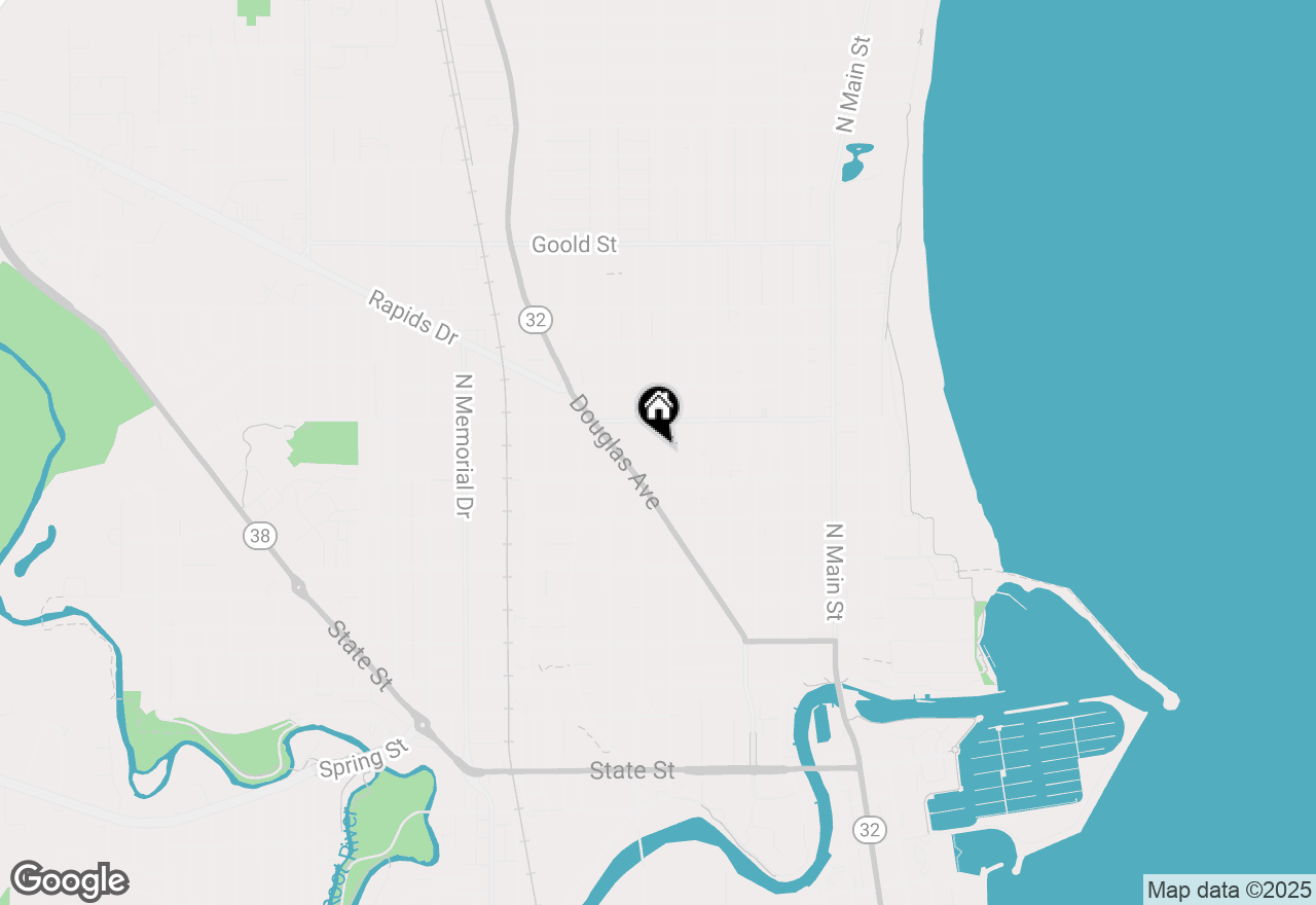 Map of 1628 Lasalle St, Racine, WI 53402