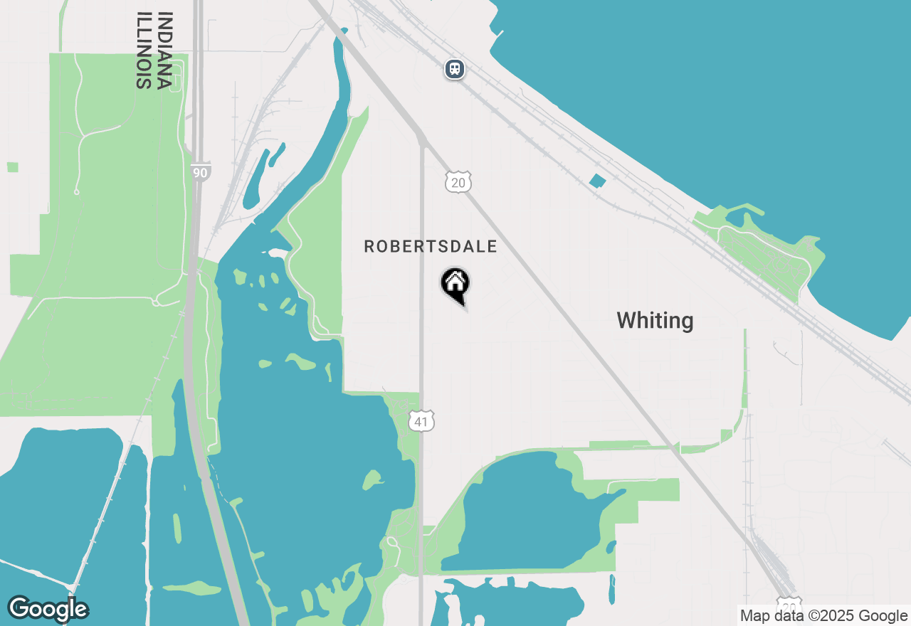 Map of 1828 Stanton Avenue, Whiting, IN 46394