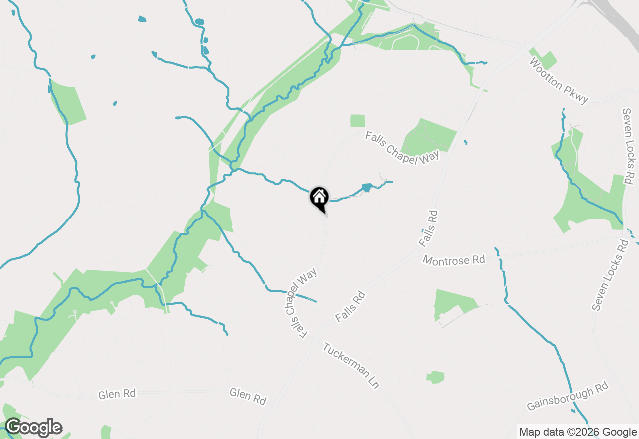 Map of 9201 Copenhaver Drive, Potomac, MD 20854