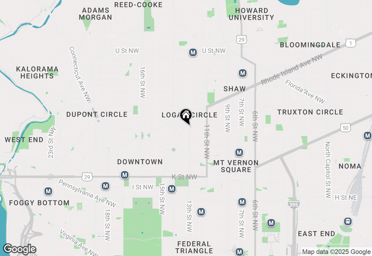 Map of 1335 Vermont Avenue Nw, Washington, DC 20005