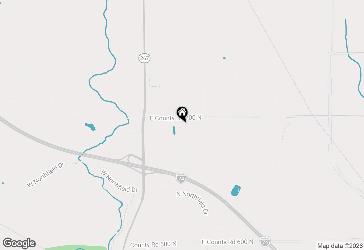 Map of 1450 Auburn Drive, Brownsburg, IN 46112