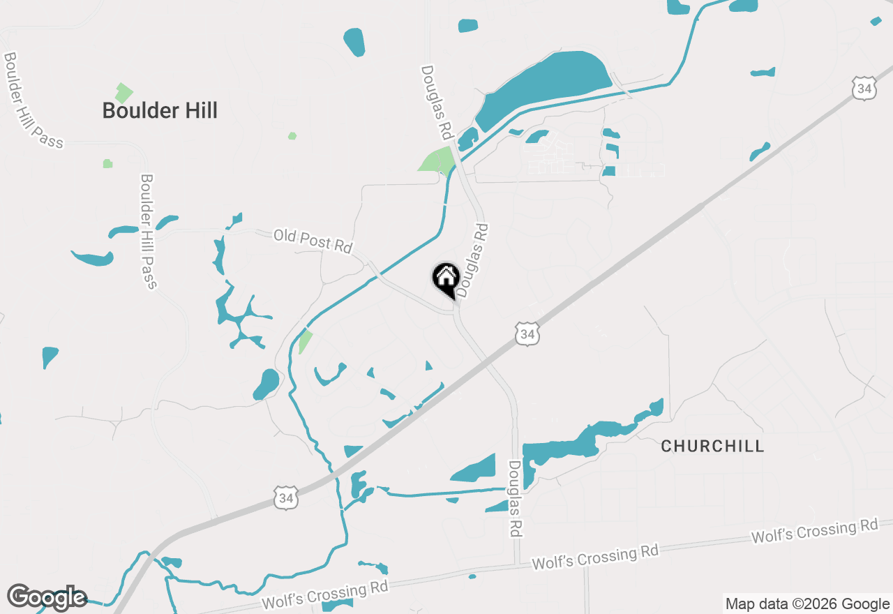 Map of 99 Seton Creek Drive, Oswego, IL 60543