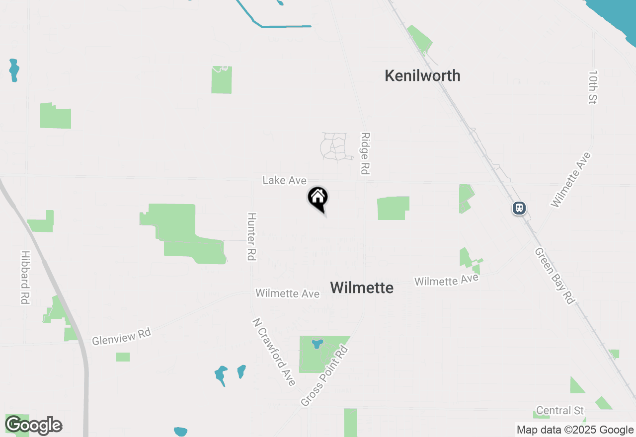 Map of 700 Harvard Street, Wilmette, IL 60091