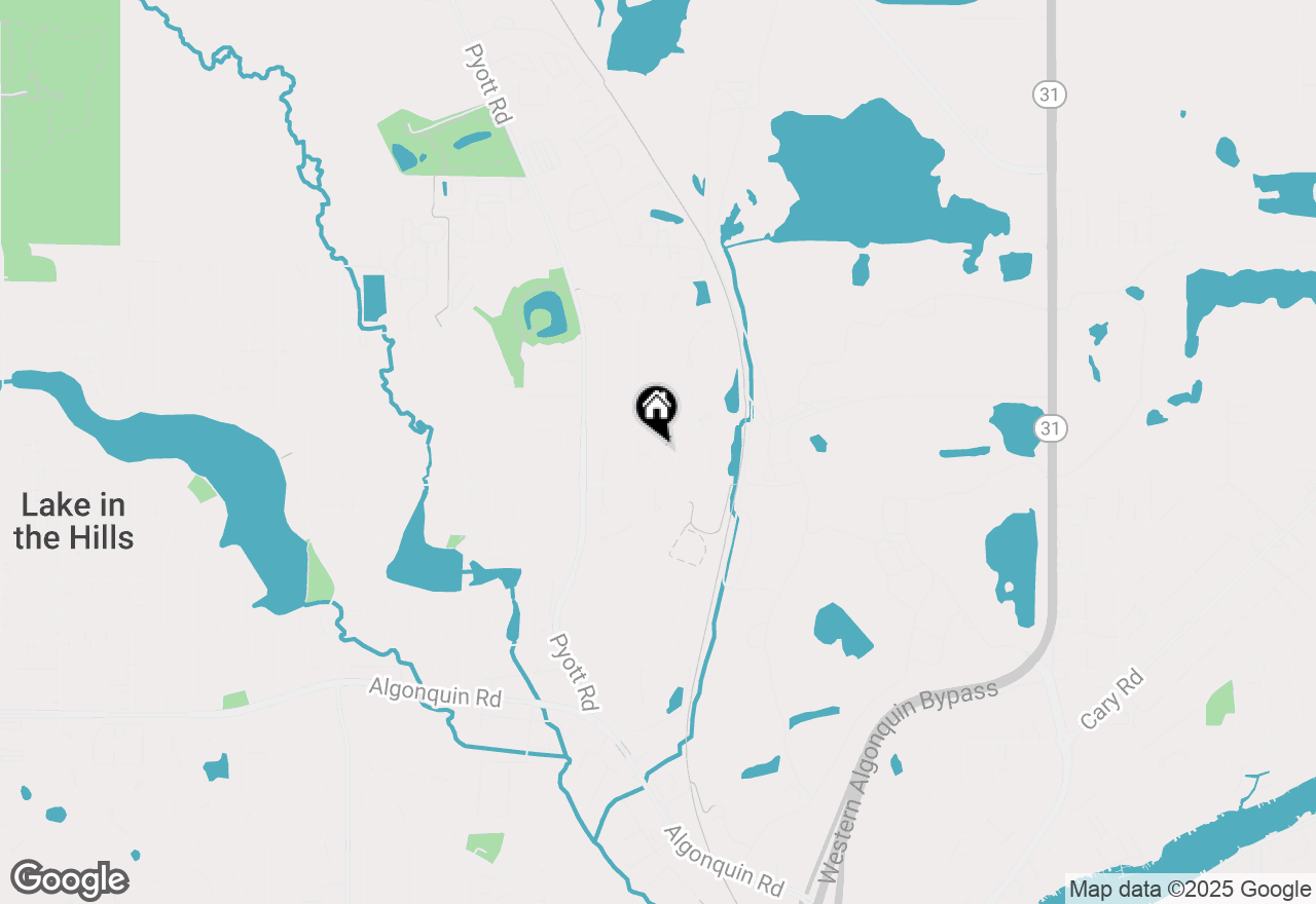 Map of 7 Michael Court, Lake In The Hills, IL 60156