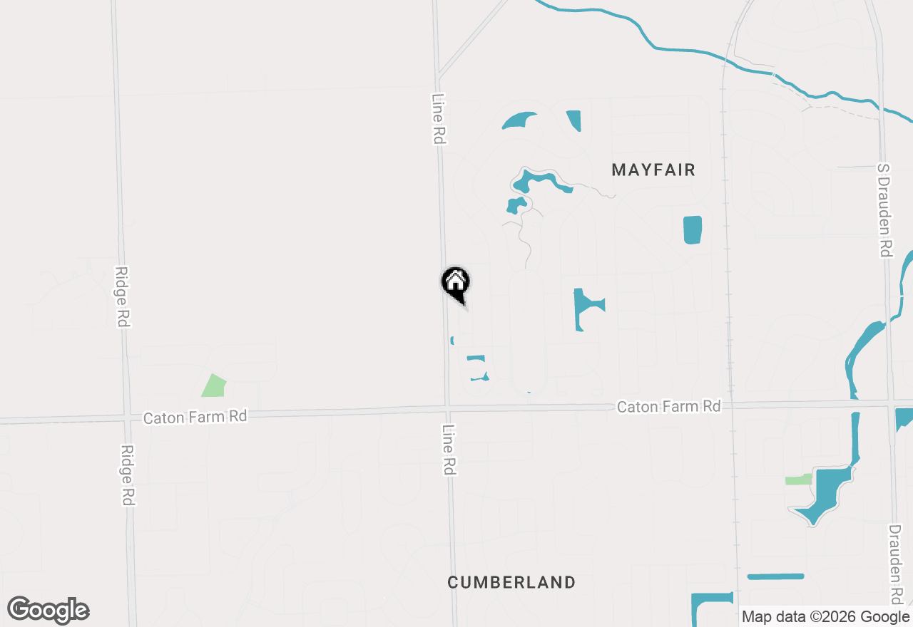 Map of 2635 Canyon Drive, Plainfield, IL 60586