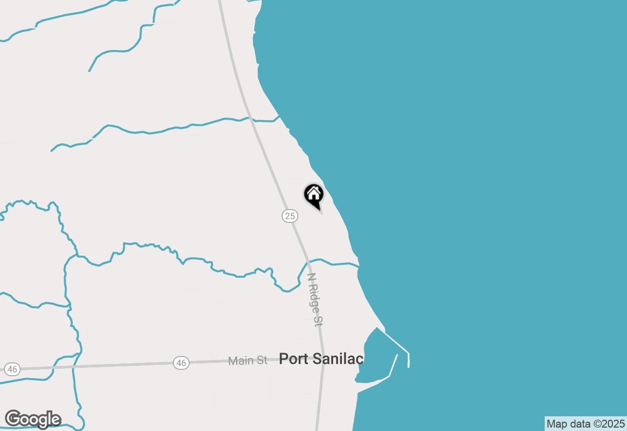 Map of 276 N Lakeshore Road, Port Sanilac, MI 48469