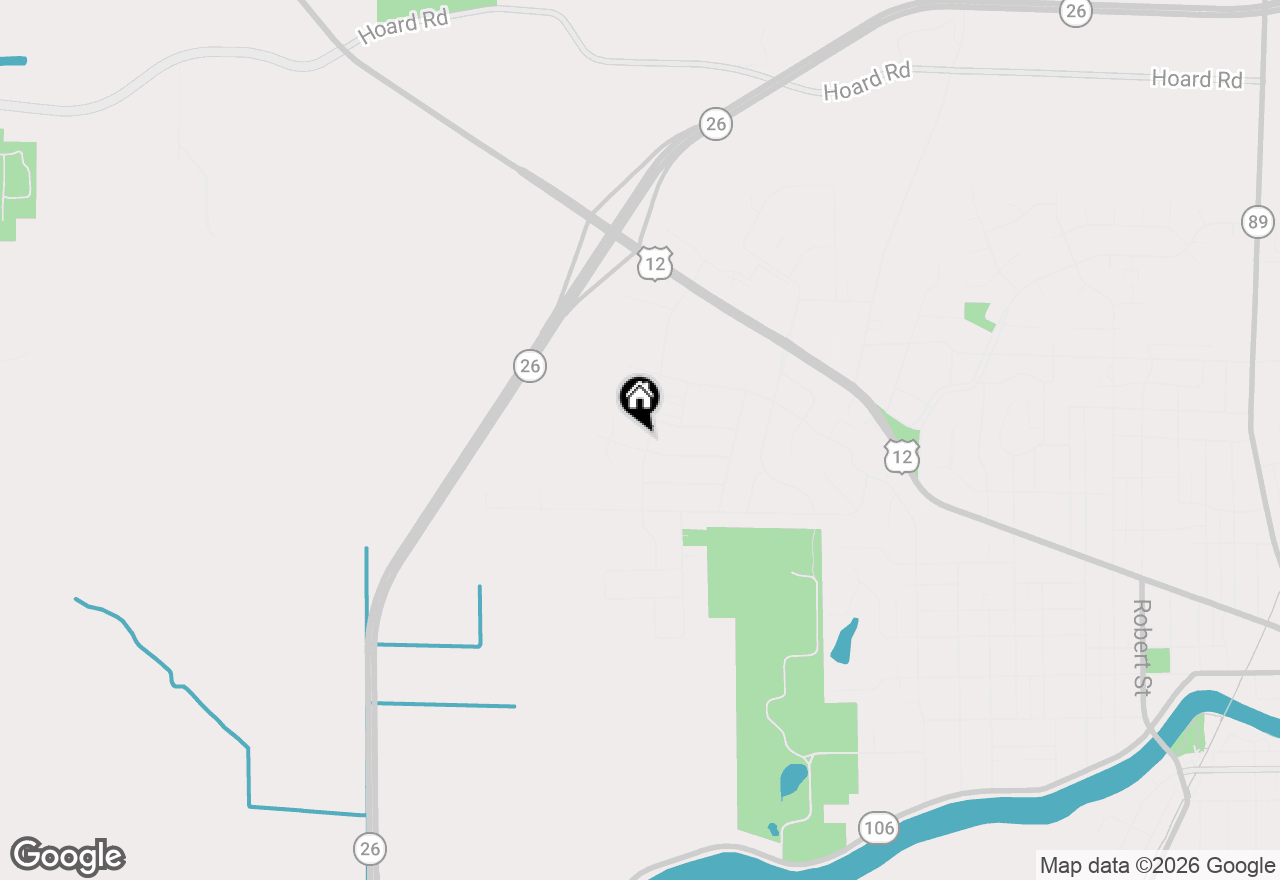 Map of 611 Reena Avenue, Fort Atkinson, WI 53538