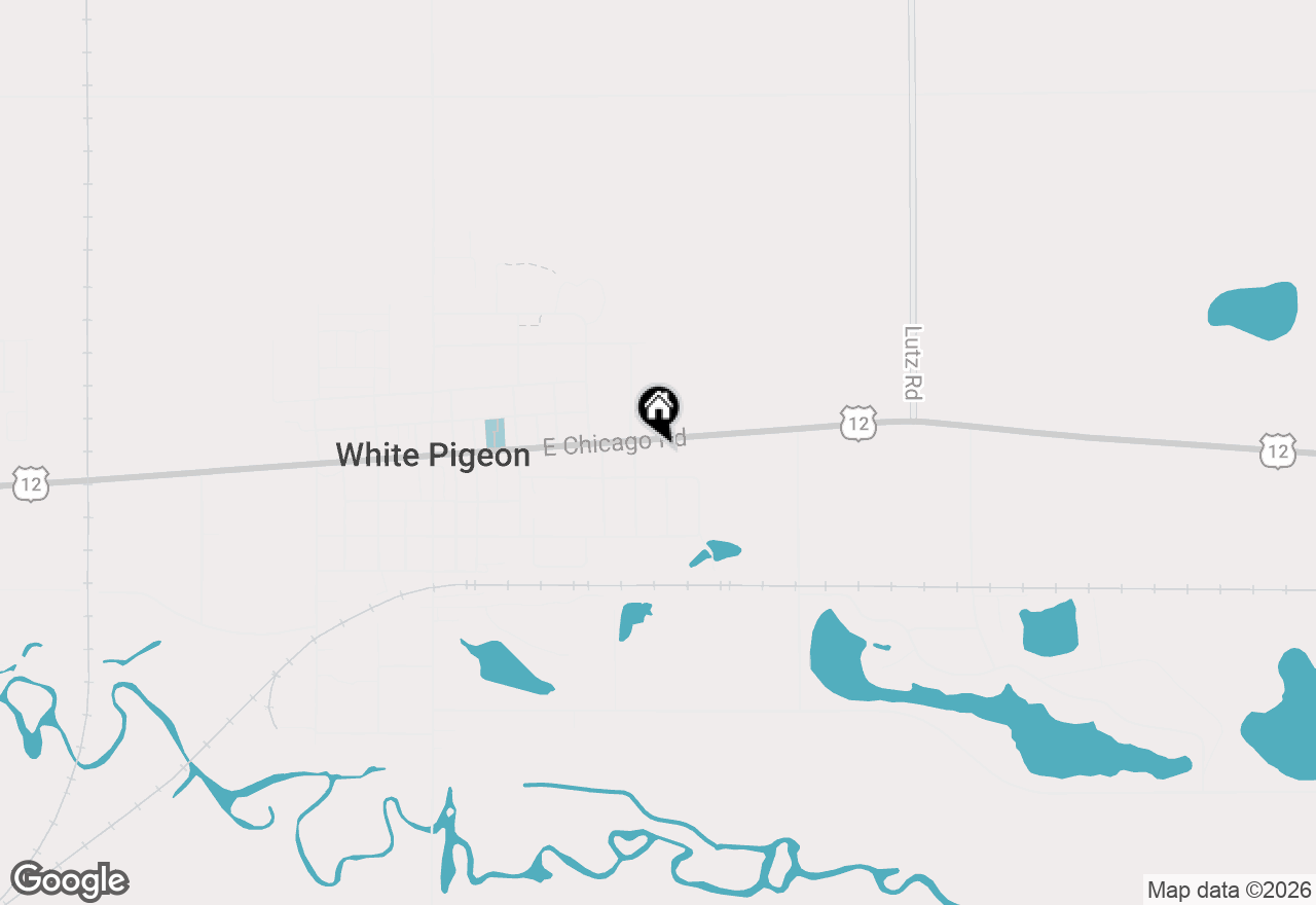 Map of 604 E Chicago Road, White Pigeon, MI 49099