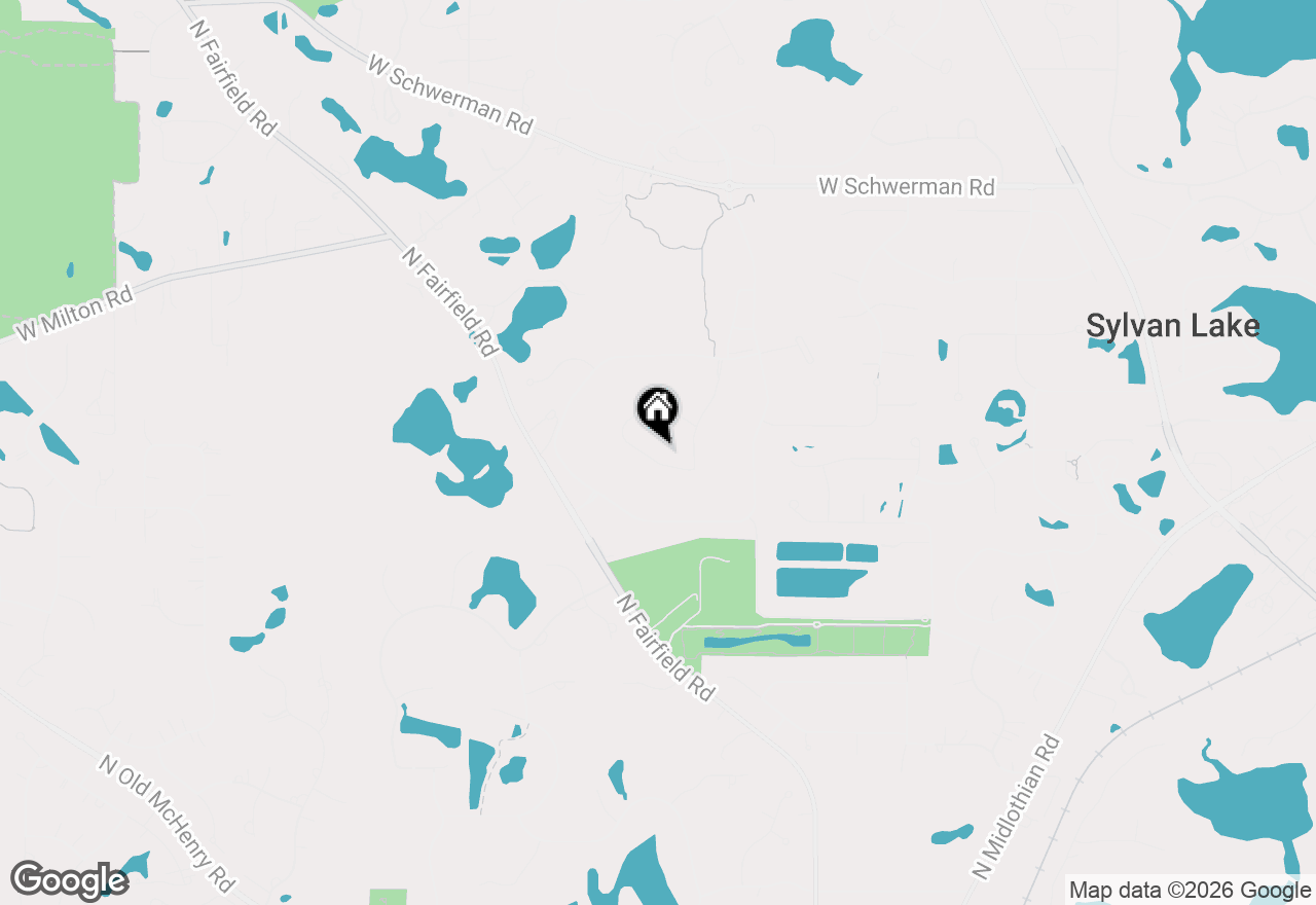 Map of 39 Hawthorn Ridge Drive, Hawthorn Woods, IL 60047