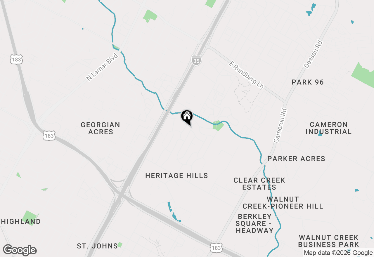 Map of 8507 Shenandoah Dr, Austin, TX 78753