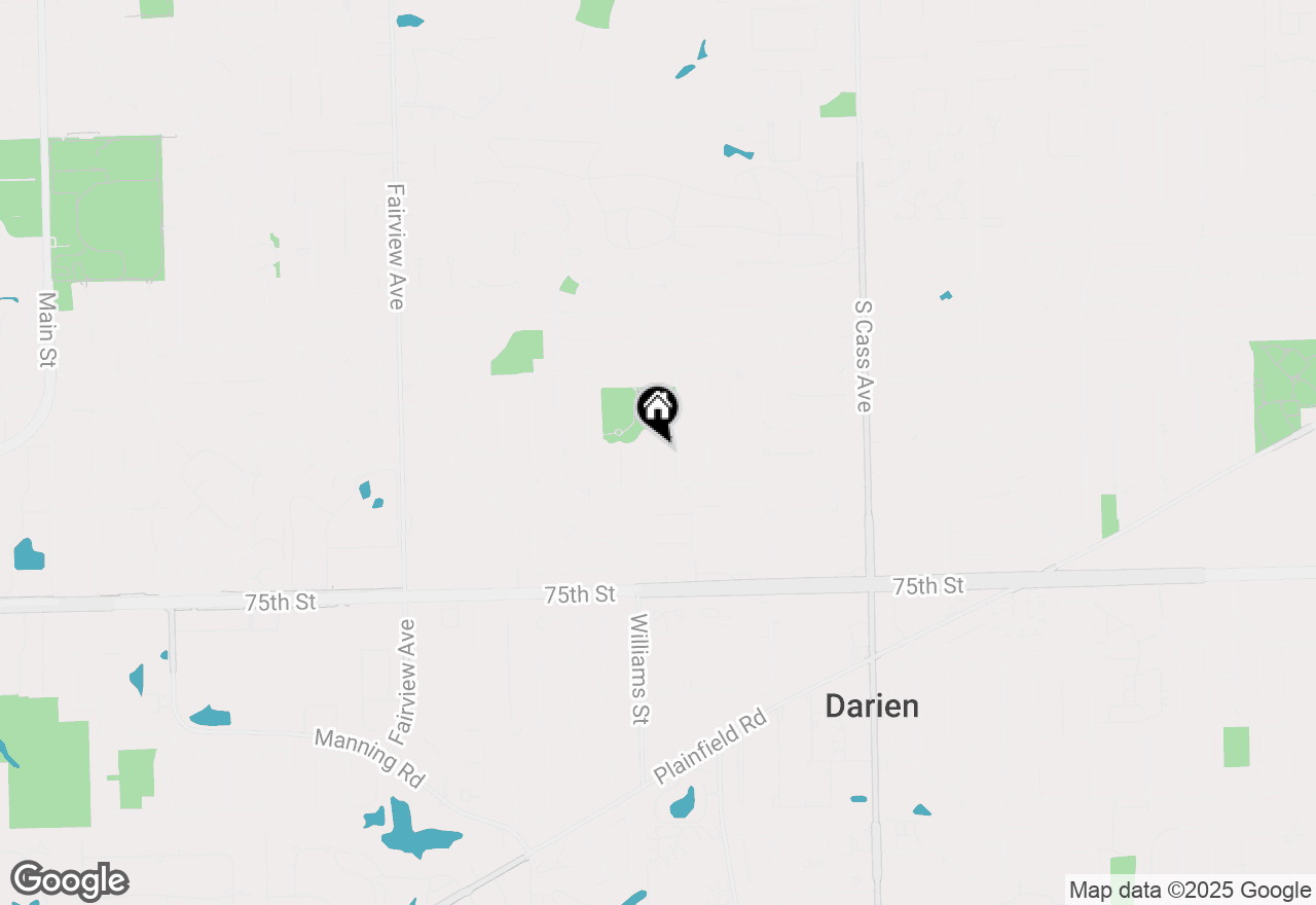 Map of 7213 Emerson Drive, Darien, IL 60561