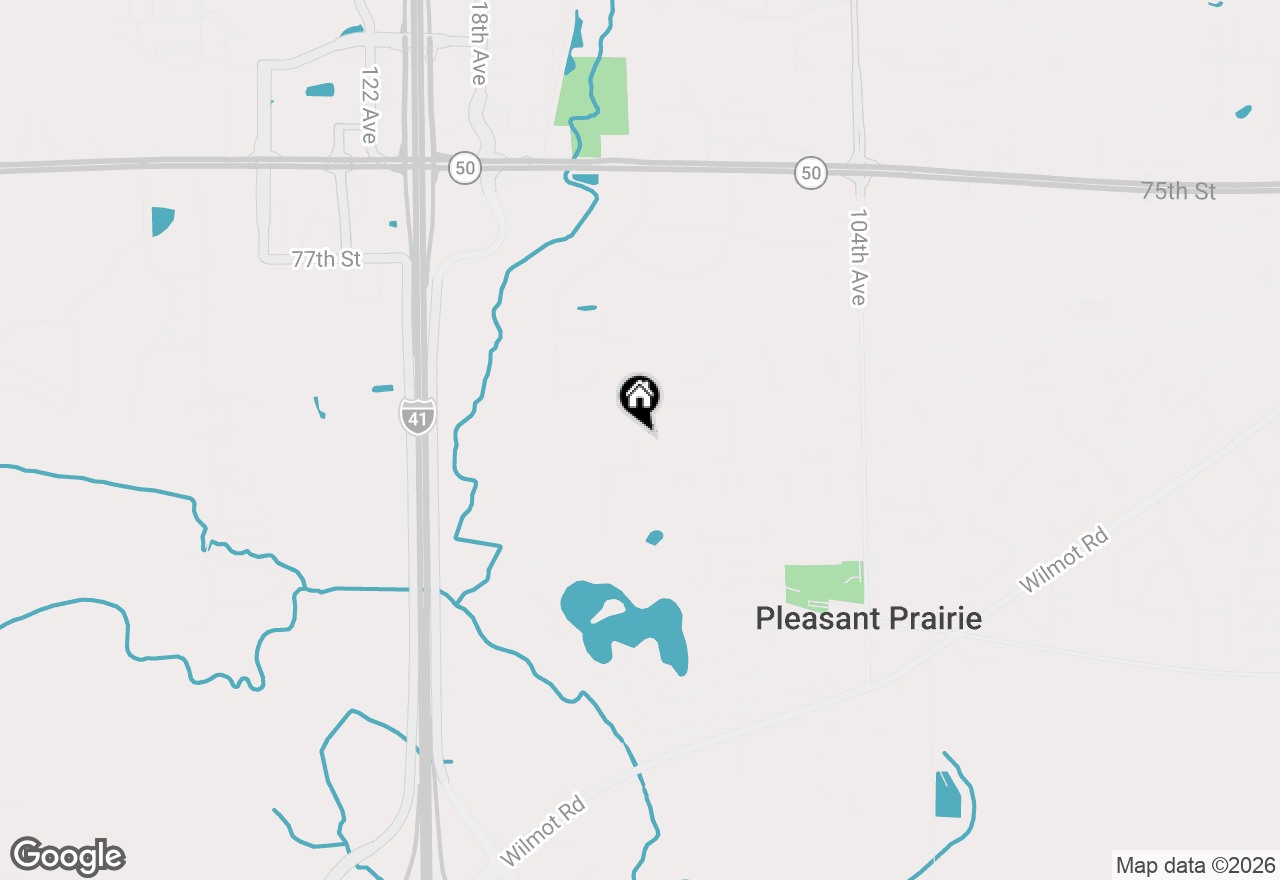 Map of 11108 82nd St, Pleasant Prairie, WI 53158