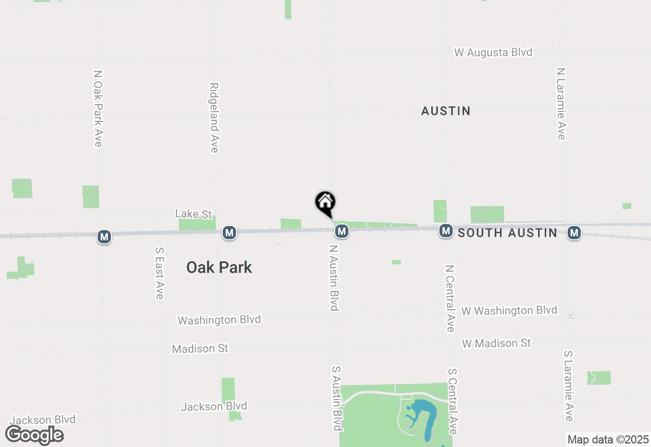 Map of 7 Lake Street, Oak Park, IL 60302