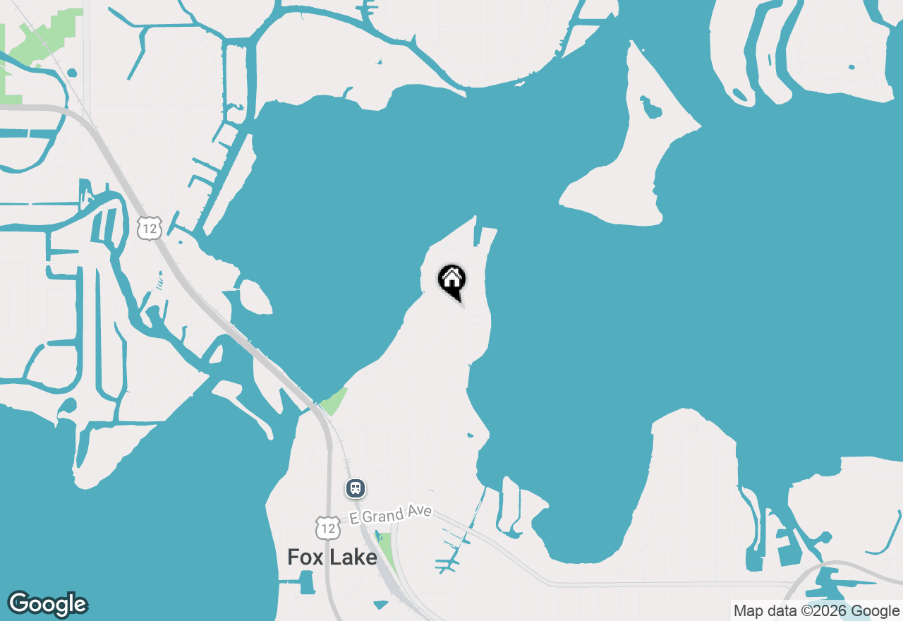 Map of 150 Forest Avenue, Fox Lake, IL 60020