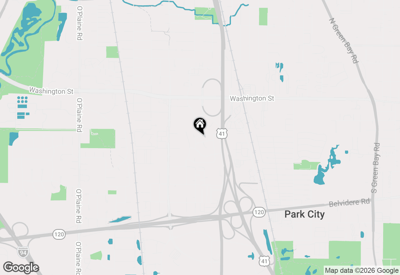 Map of 3861 Sutherland Drive, Park City, IL 60085