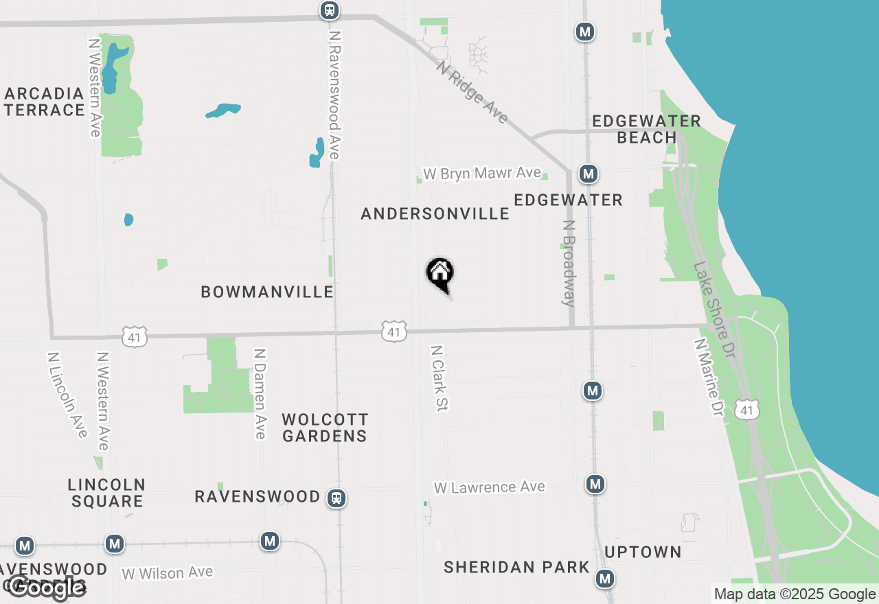 Map of 5245 N Clark Street, Chicago, IL 60640