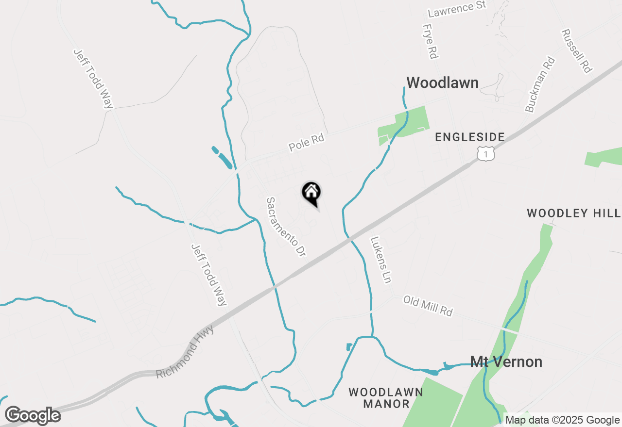 Map of 8609 Beekman Place #9A, Alexandria, VA 22309