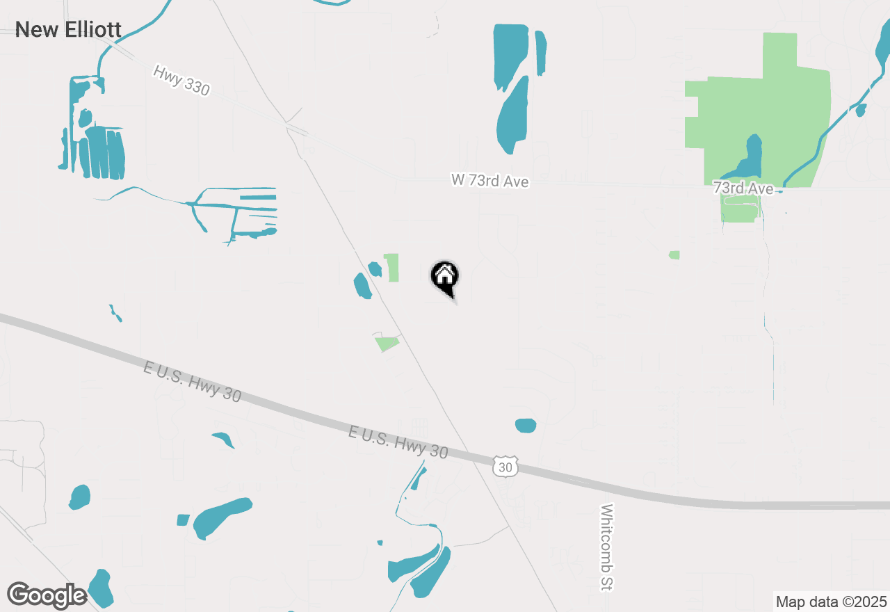 Map of 7634 Dove Drive, Schererville, IN 46375