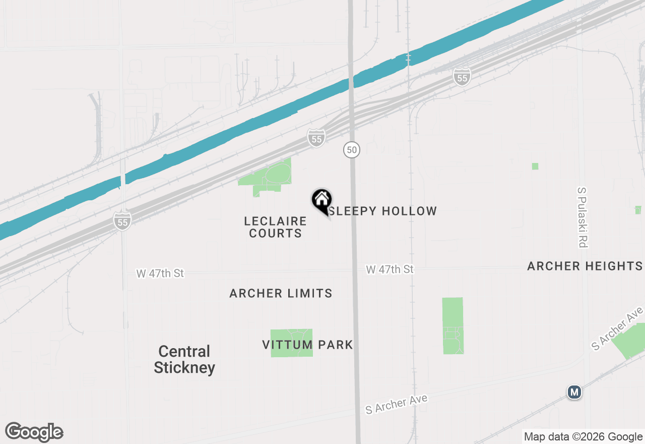 Map of 4516 S Lamon Avenue, Chicago, IL 60638