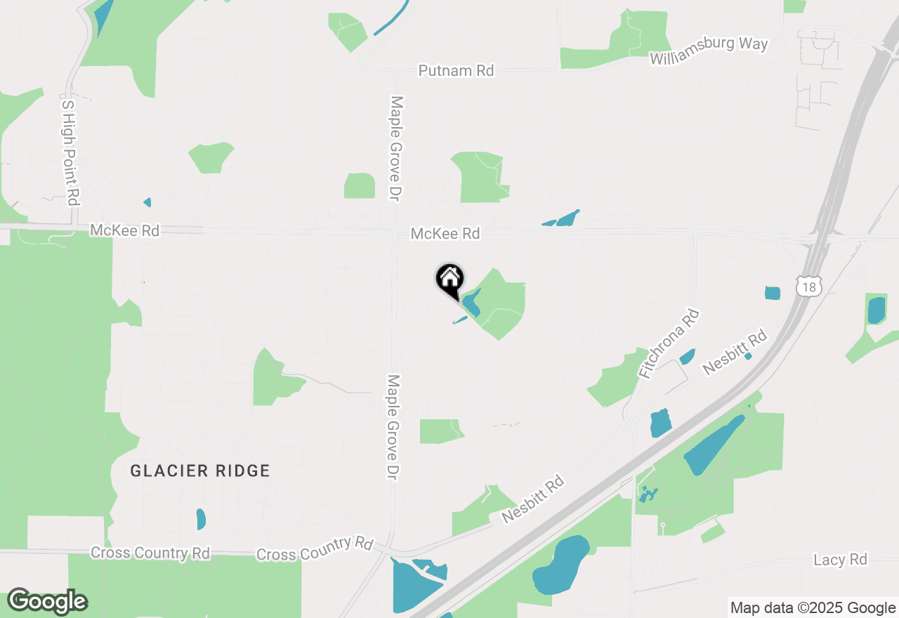 Map of 6413 Westin Drive, Madison, WI 53719