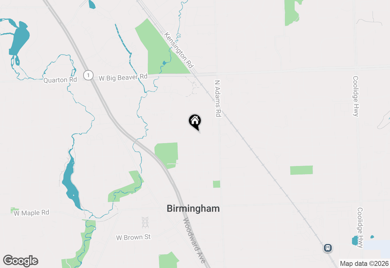 Map of 777 Wimbleton Drive, Birmingham, MI 48009