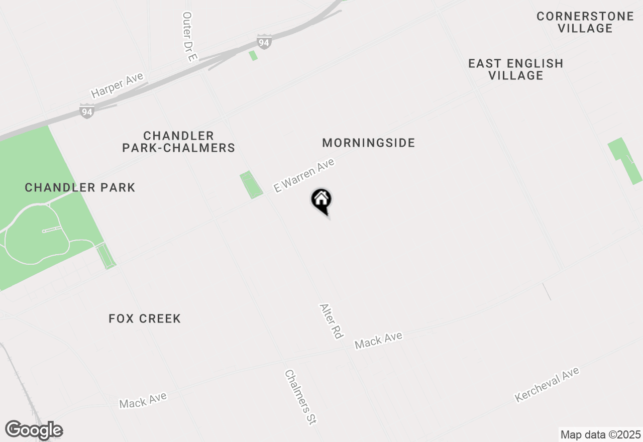 Map of 4465 Lakepointe Street, Detroit, MI 48224