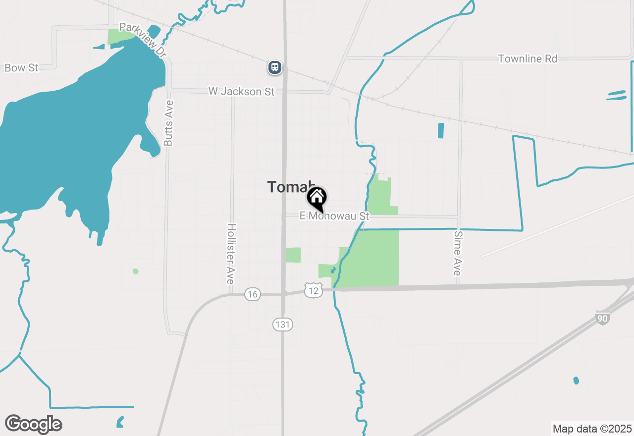 Map of 309 E Monowau St, Tomah, WI 54660