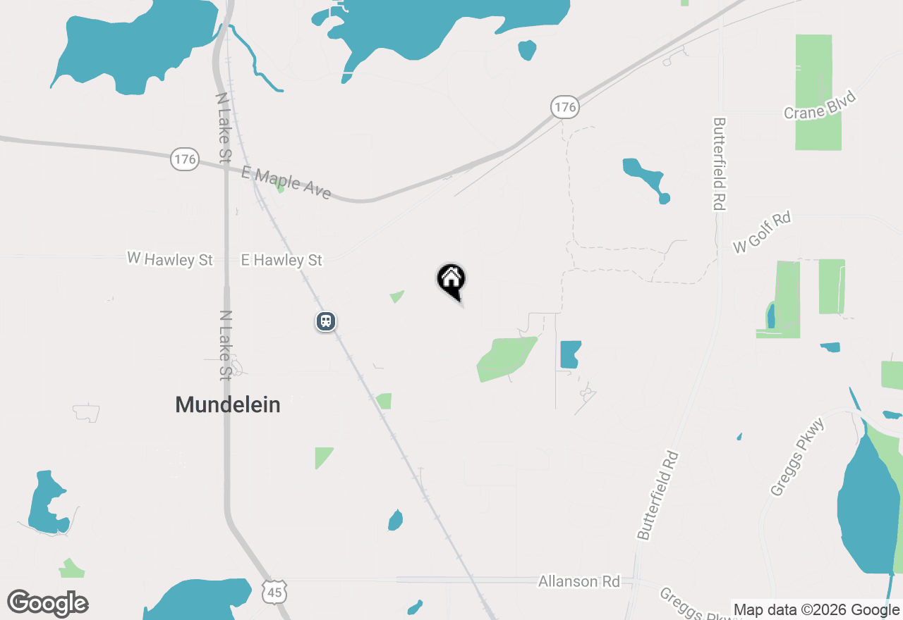 Map of 841 Wilcox Avenue, Mundelein, IL 60060