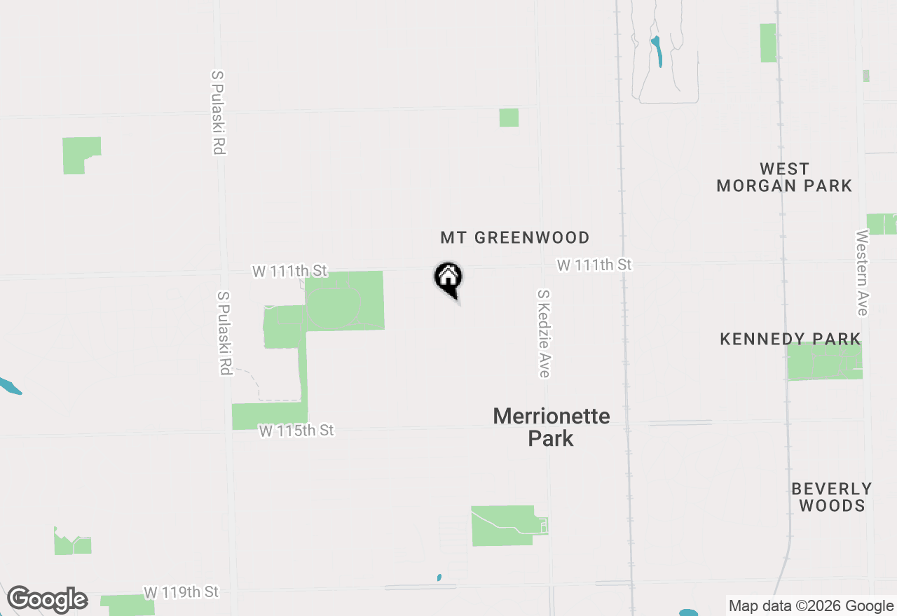 Map of 11163 S Trumbull Avenue, Chicago, IL 60655