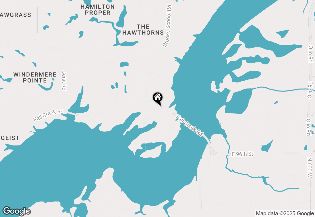 Map of 12304 Ridgeside Road, Indianapolis, IN 46256