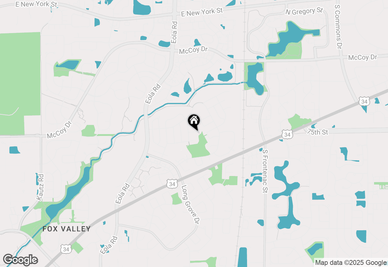 Map of 3081 Barnstable Court, Aurora, IL 60504