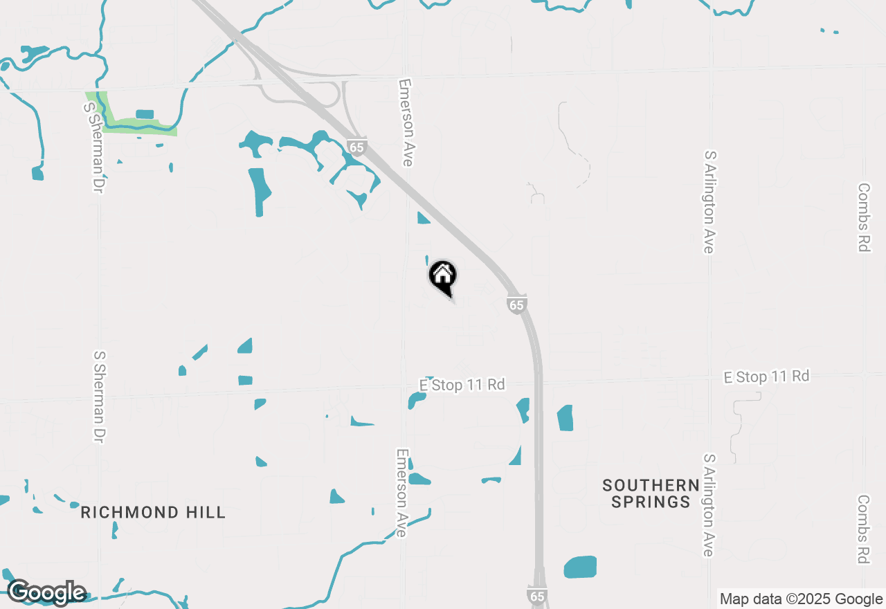 Map of 5195 Commerce Circle, Indianapolis, IN 46237