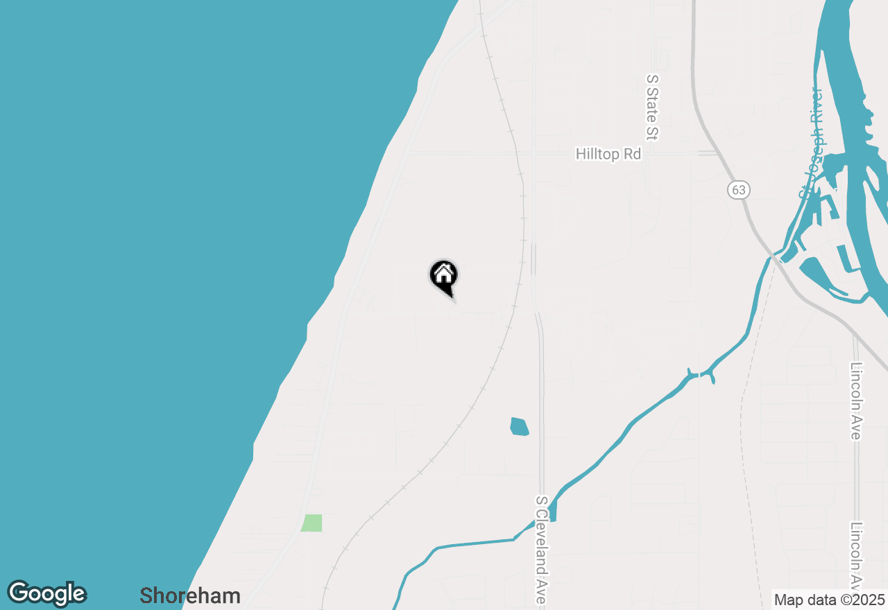 Map of 191 Hawthorne Avenue, St. Joseph, MI 49085