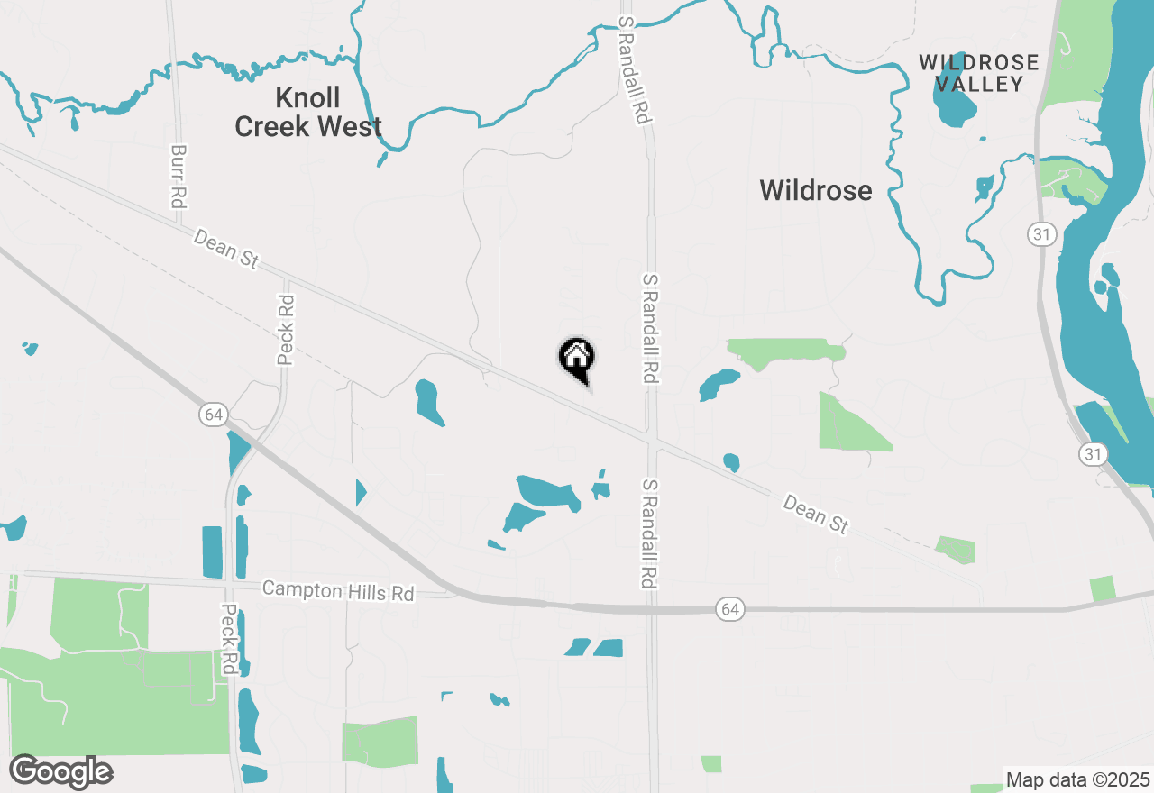 Map of 3N544 Bittersweet Road, St. Charles, IL 60175