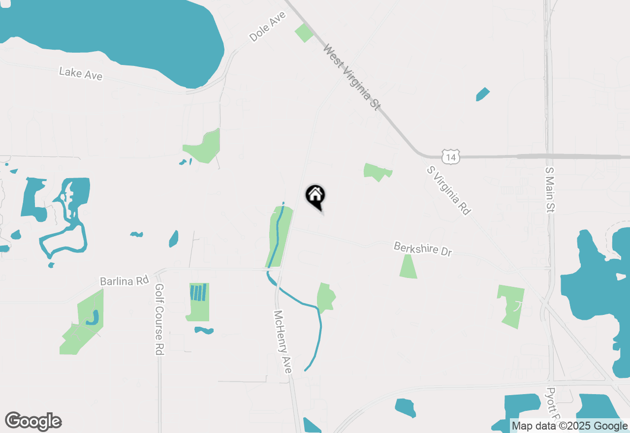 Map of 434 Brandy Drive #A, Crystal Lake, IL 60014